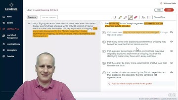 How to Predict a Real Life Situation LSAT Flaw Using LawHub Logical Reasoning Drill Set 5