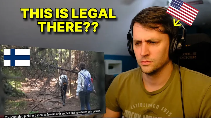 American reacts to Everyman's rights in Finland (a right Americans DON'T have)