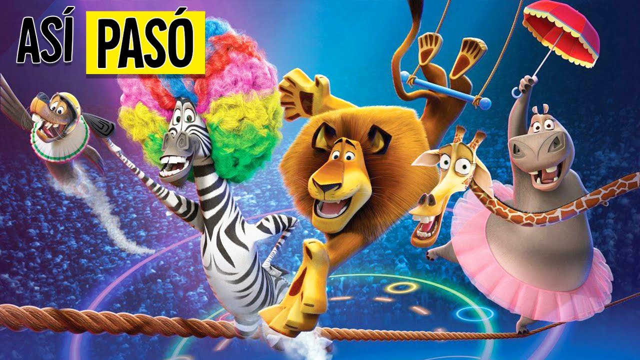 MADAGASCAR 3: LOS FUGITIVOS | RESUMEN EN 14 MINUTOS