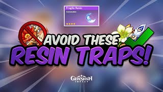 DON'T WASTE YOUR RESIN! Efficient Resin Spending Guide | Genshin Impact