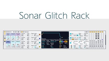 Operator Sonar Glitch Rack in Ableton Live 12