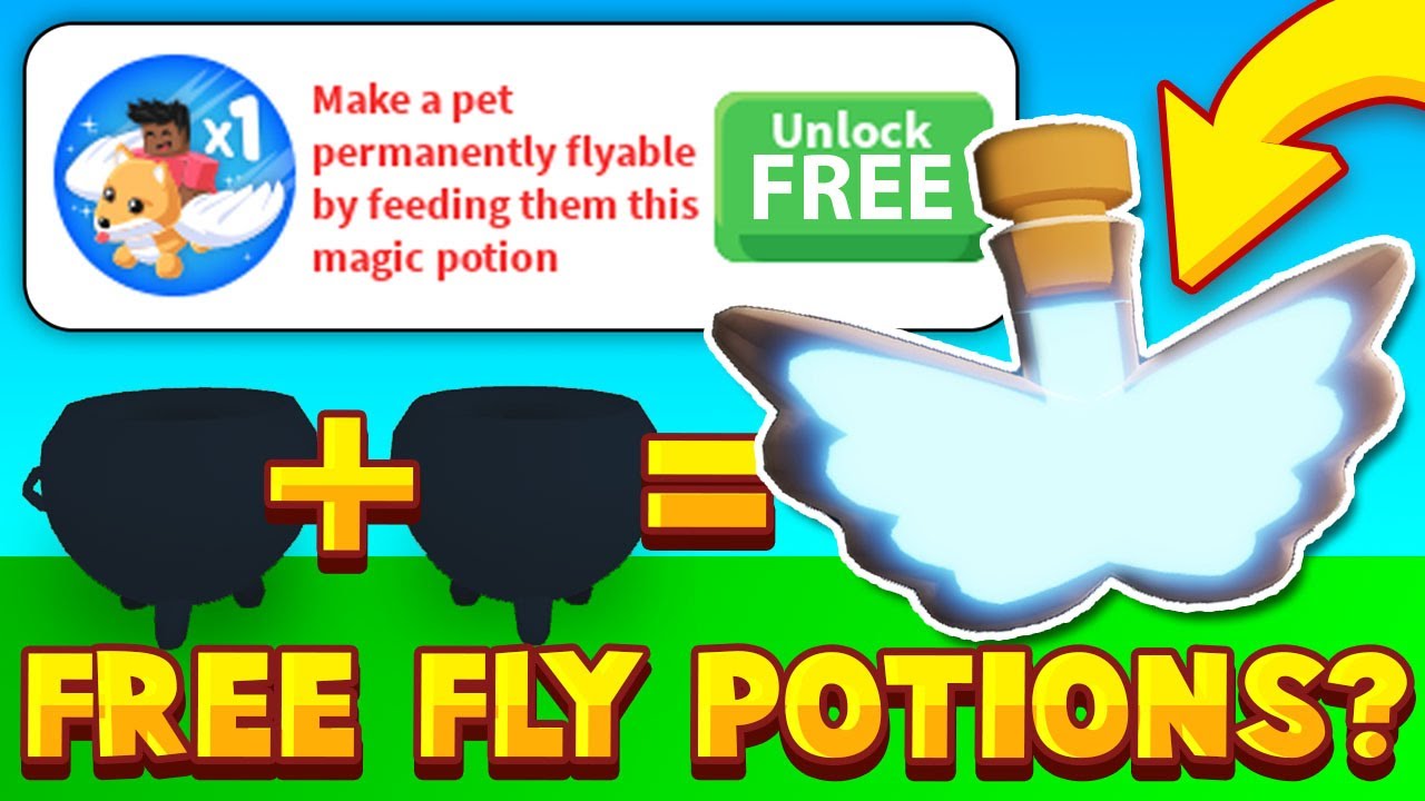 PLACE TO MAKE FREE FLYING POTIONS IN ADOPT ME? Trying Adopt Me Hack For Free Fly Potion