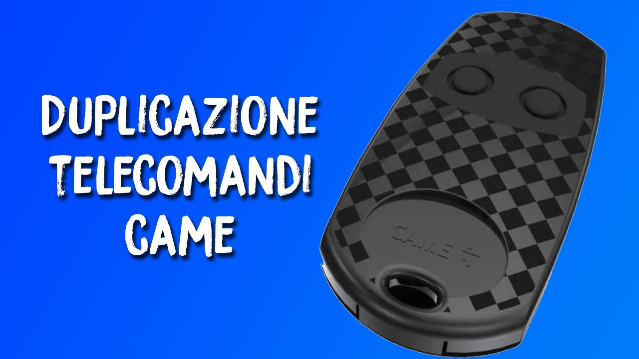 Come duplicare telecomandi cancelli CAME 2 o 4 tasti - How to duplicate Came  top 432 ee 