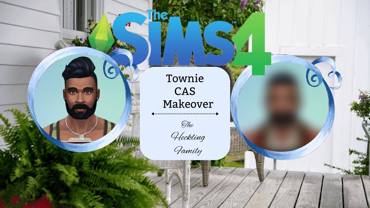 Sims 4 | CAS | Townie Makeover | The Hecking Family - YouTube