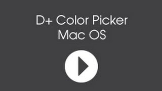 Miller's Designer Plus: Mac OS Color Picker