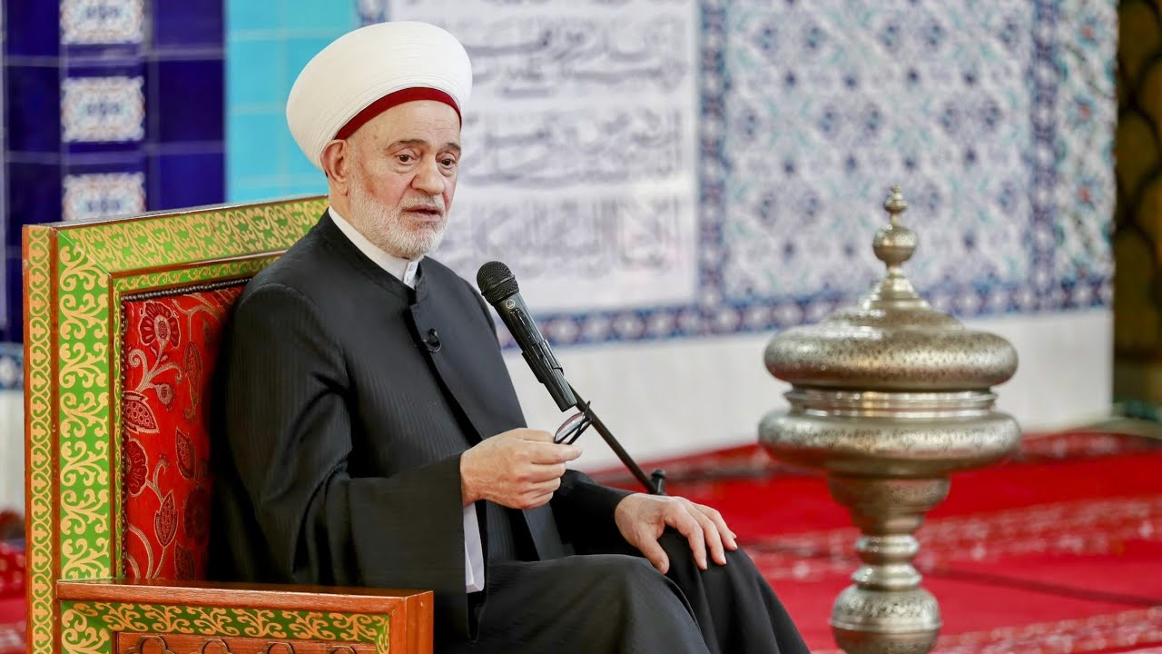 ندوة حول قوله تعالى:كتاب أنـزلناه إليك مبارك ليدبروا آياته وليتذكر أولو الألباب•أ.د حسام الدين فرفور