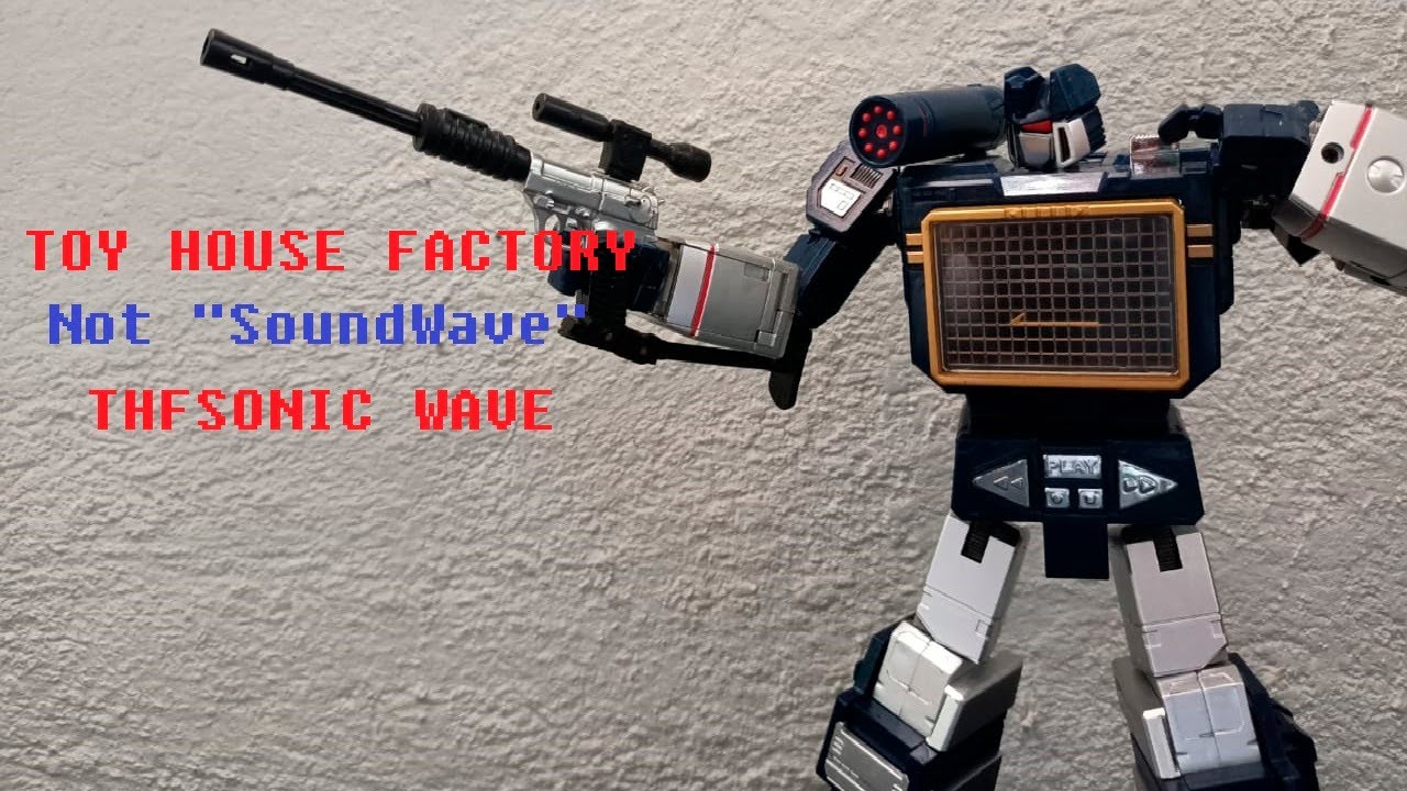 Review en Español TOY HOUSE FACTORY Not Soundwave Transformers MP13 KO YouTube