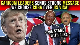 CARICOM not Scared of Trump – St Vincent Pm Says Keep Your Visas!