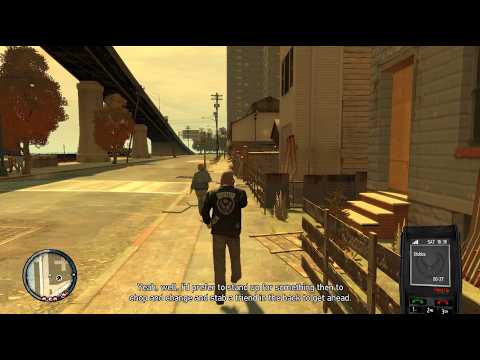 Last phone call of GTA 4: The Lost and Damned with Stubbs