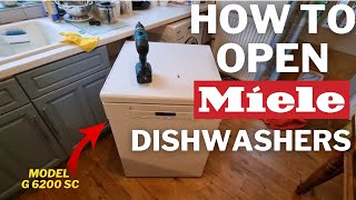 How To Quickly Open A Miele Dishwasher