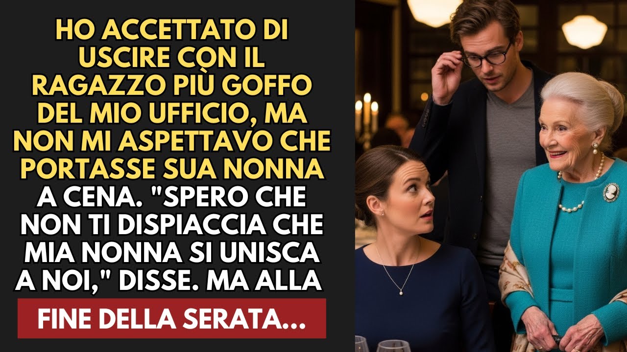 Ho Accettato Di Uscire Con Il Ragazzo Più Goffo Del Mio Ufficio, Ma Non Mi Aspettavo Che Portasse...