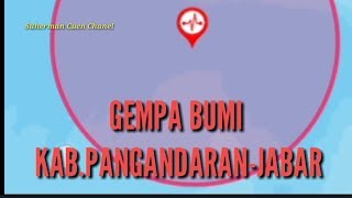 GEMPA BUMI 22 MEI 2019  BERKEKUATAN 5.1 MAGNITUDO DI TENGGARA KAB. PANGANDARAN-JABAR