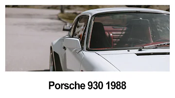 Porsche 930 1988 - The Dream 911 Turbo