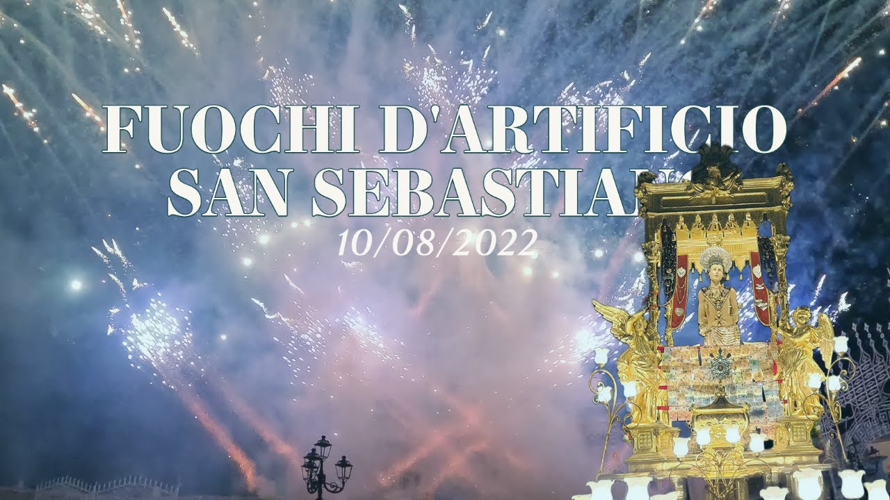 Festa di San Sebastiano 2023 - Fuochi d'artificio - Palazzolo Acreide