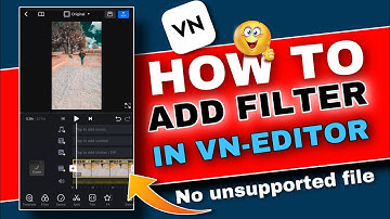 How To Add filter in vn editor | vn me filter kaise add kare |Vn Editor