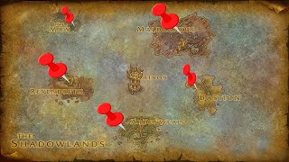 HOW TO USE MAP PIN IN WOW SHADOWLANDS! (No Addon needed)