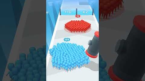 Count master: crowd Runners 3D level 6 #shorts
