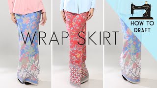 How to Draft Wrap Skirt Pattern