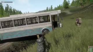The Brilliant Art to Freeing A Stuck Bus in Miscreated
