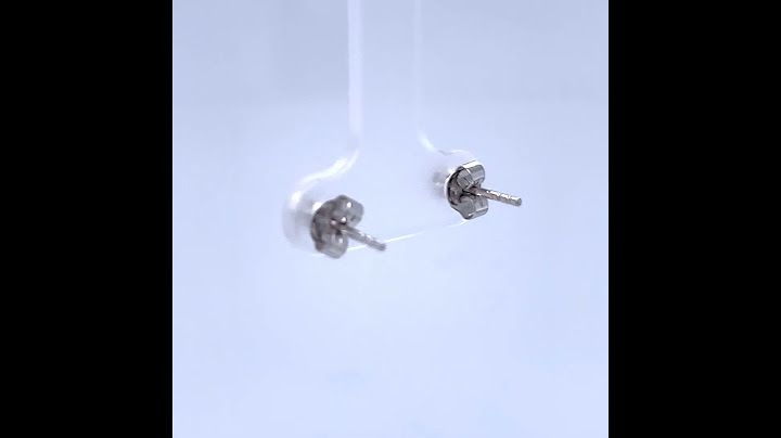 Diamant Ohrringe 0,15ct TW/IF Brillant Ohrstecker Weißgold 585 Solitärohrstecker