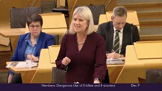 Members’ Business: Dealing With the Dangerous Use of E-bikes and E-scooters - 9 December 2025