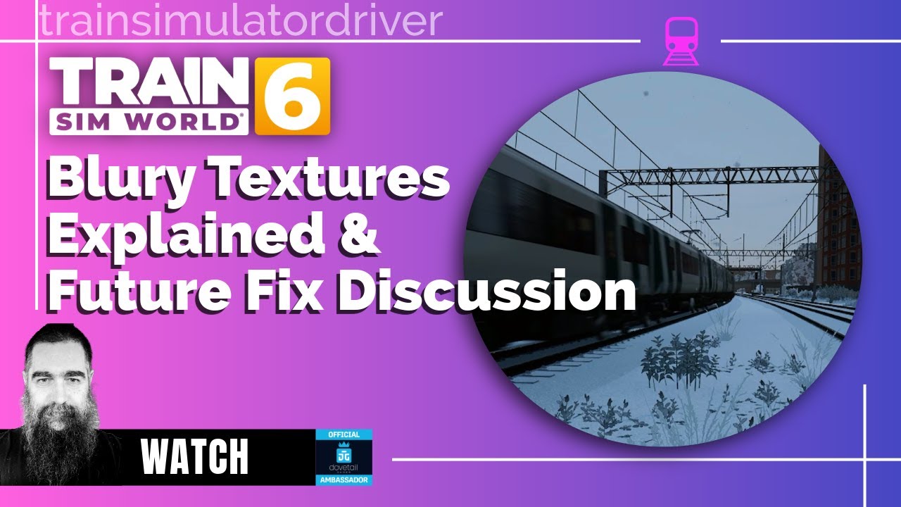 Texture Sim Problem Why are TSW textures so blurry? 🧐 The