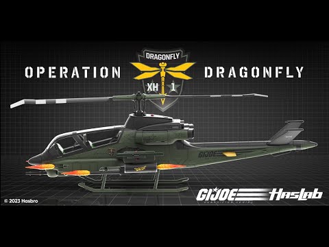 G.I. Joe Classified Series Assault Copter Dragonfly (XH-1) HasLab