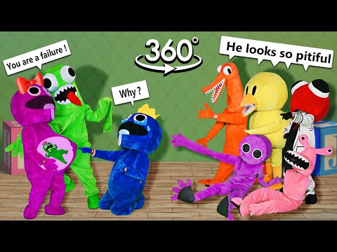 [SWAP] VR 360° NEW Rainbow Friends In Real Life ALL PHASES 🎶 Friday Night Funkin Remake Final Ver