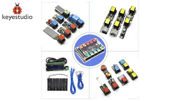 KS4020（KS4021）Keyestudio EASY PLUG Super Starter Kit For BBC micro：bit STEM EDU