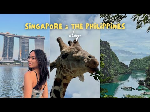 cute little trip to singapore and the philippines | vlog