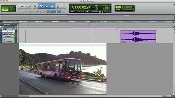 Syncing audio to video using an offset in Pro Tools - without using a sync marker