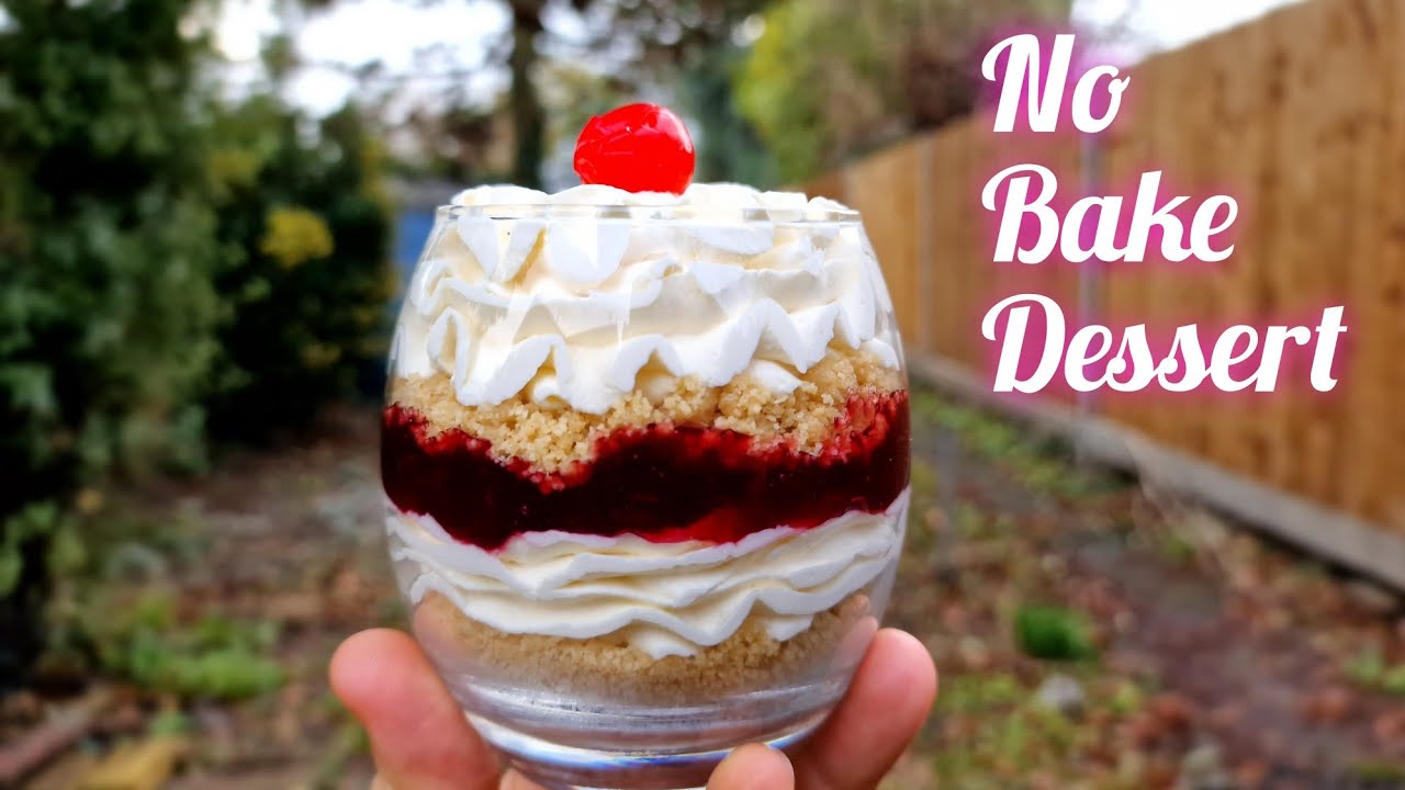 No bake dessert cup recipe! No eggs, No gelatine! Десерт в чаша, Без