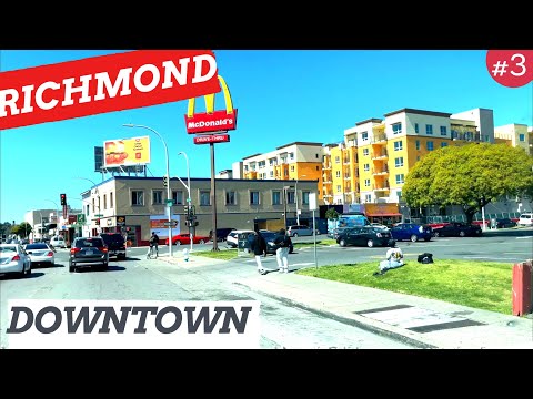 DRIVING DOWNTOWN - RICHMOND CALIFORNIA - DASH CAM