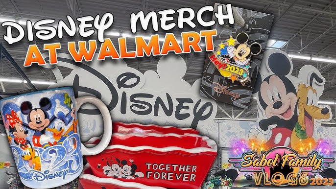 Shopping Disney Walmart for all the new Stitch merchandise! 