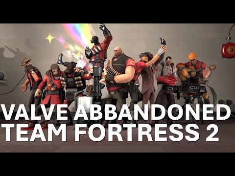 Valve abbandoned Team Fortress 2 to bots - YouTube