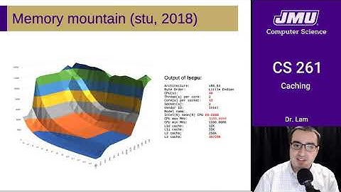 JMU CS261 22 Caching Part 04 - Memory Mountain