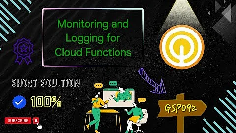 Monitoring and Logging for Cloud Functions #GSP092 #qwiklabs #arcade #gcp solution 2024 [New] ✔️☁️🚀