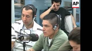 Details Fmr hostages on radio show sending messages to those still held Update