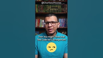 Test Code Vs Production Code #shorts