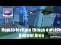 How to levitate stuff outside of your control room glitch  roblox blox fruits  tutorial