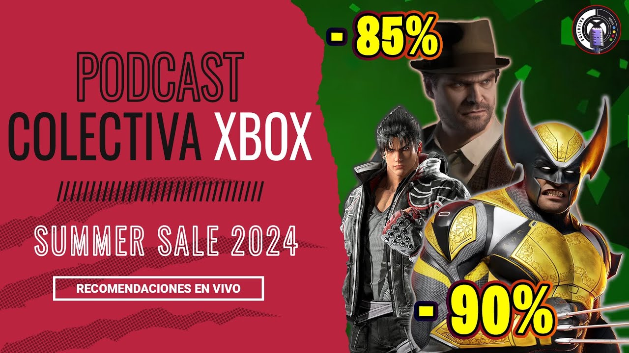 Podcast 174 Llegó el Xbox Summer Sale 2024 Cerca de 1000 ofertas YouTube