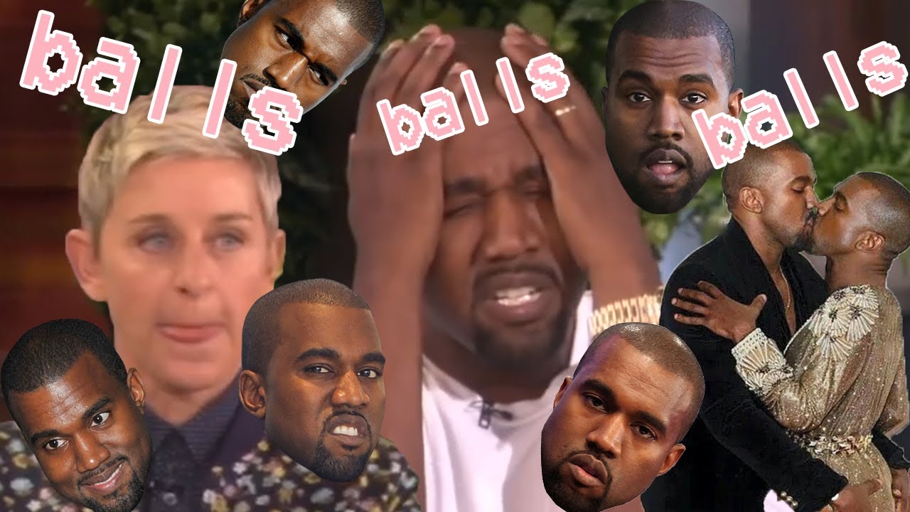 Kanye West Loves His Hairy Balls on Ellen YouTube