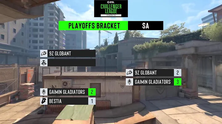 LIVE: 9z vs Gaimin Gladiators | ECL | Season 50 | SA Grand final !exitLag !ggdrop !overclock