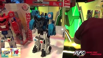 Toy Fair 2017 Quick Scan of Transformers Robots in Disguise Display