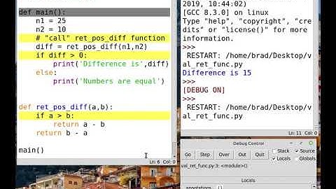 Value Returning Function
