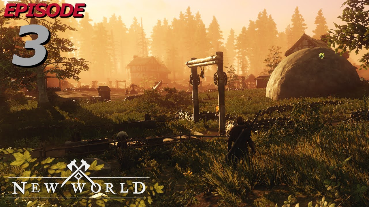 Let's Play New World Fresh Start Servers Part 3 Greatsword