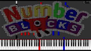 Dark MIDI - NUMBERBLOCKS THEME SONG
