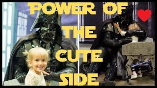 STAR WARS Darth Vader Hug with Spina Bifida Toddler Video
