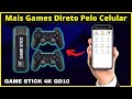 Como adicionar jogos pelo celular no novo game stick 4k gd10