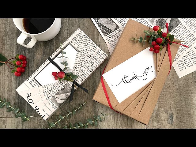 Newspaper Gift Wrapping · How To Make Gift Wrap · Papercraft on Cut Out +  Keep